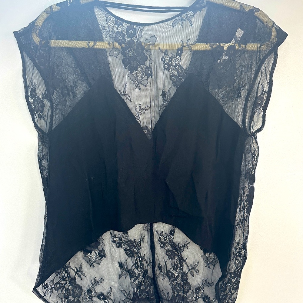 Lovers & Friends Lace crop top